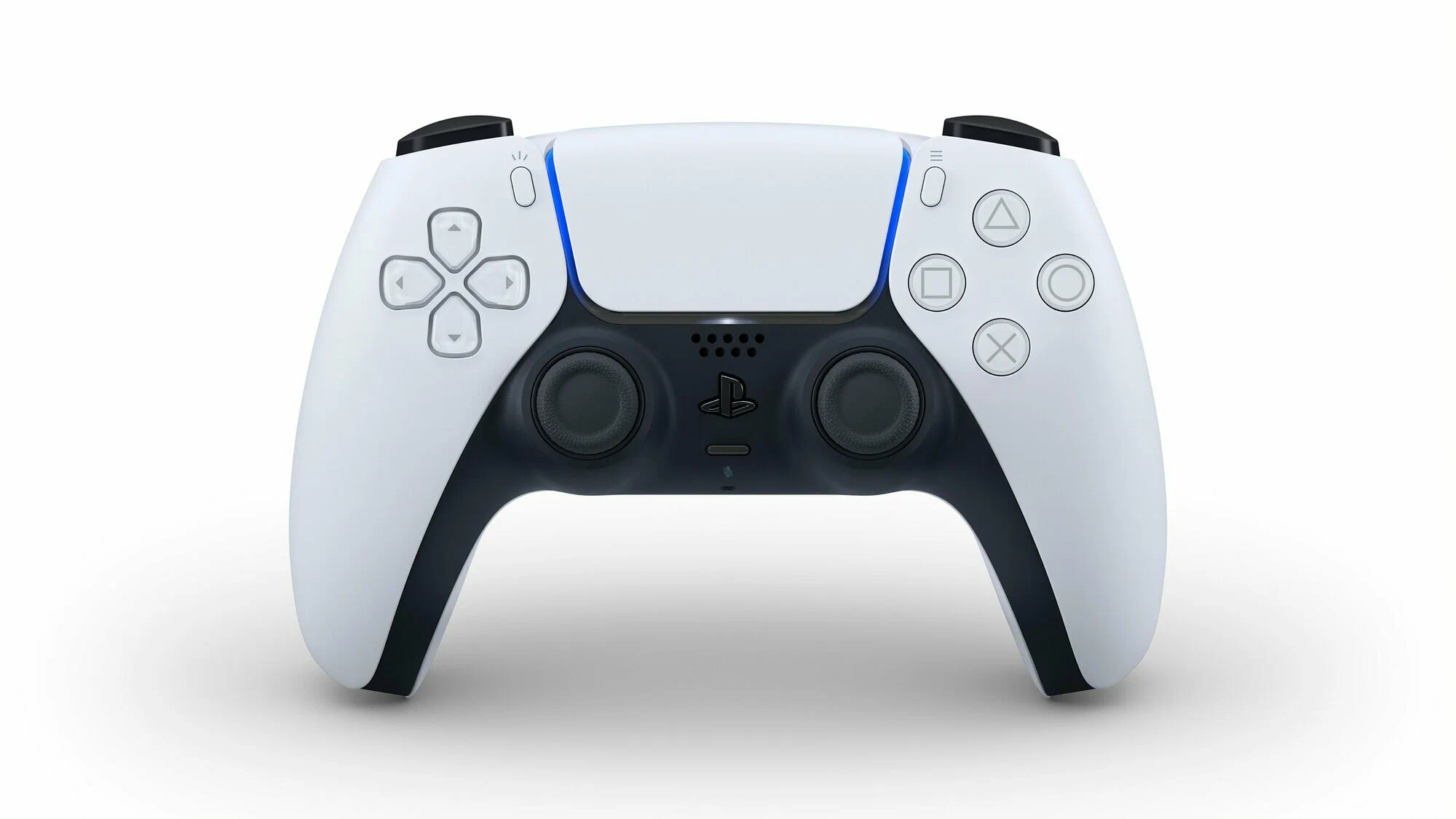 White PlayStation DualSense controller