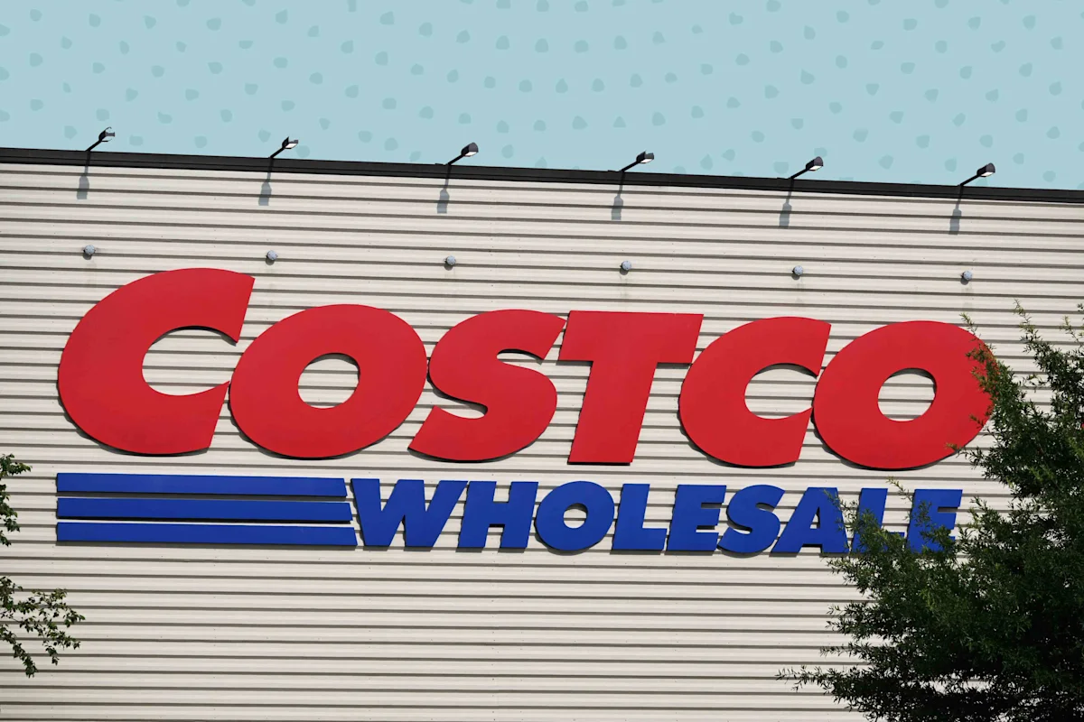 Costco Wholesale storefront sign